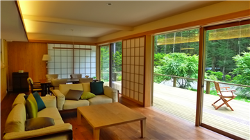 LDK（キッチン側から撮影）