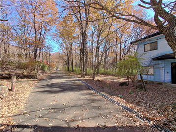 北側約5.0ｍ幅の接面道路