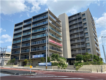 外観（2023年1月築・地上10階建・総戸数87戸）