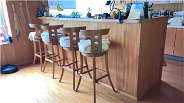 カウンターキッチン／キッチンは約5.9畳