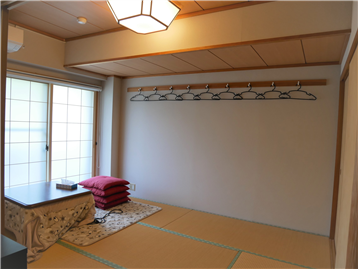 和室からもバルコニーを利用できます