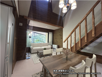 LDK（※家具・家電等はCGです。）