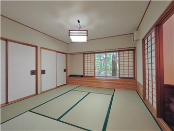 和室をLDK側より