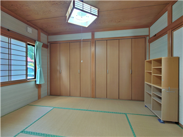 和室を洋室1側より撮影