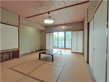広縁付和室4を居室入口より撮影