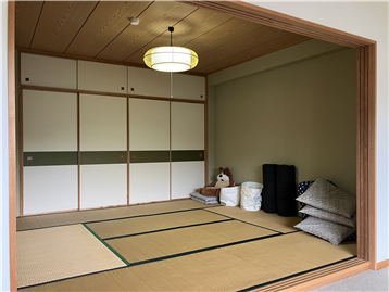LDKとつながる和室