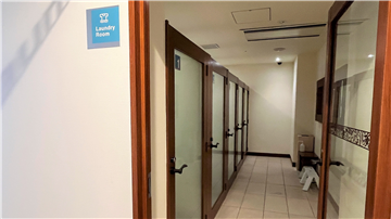 ランドリールーム（ホテル棟２F）