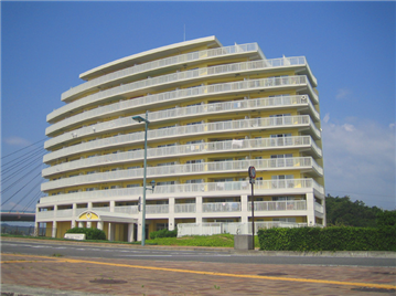 パシフィックビスタⅠ外観/西面を撮影