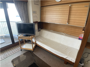上段折タタミ式ソファベッド