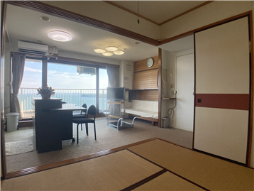 ＬＤＫと和室は襖を開けて一体利用可能です