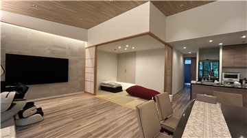 LDK（和室方向を撮影）