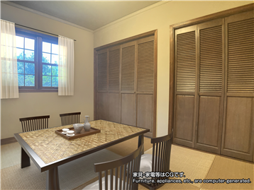 和室（リフォーム・補修等前／家具・調度品等はCGです）