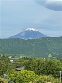 洋室１からご覧になれる富士山