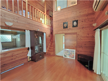 LDKの南角より和室1方向