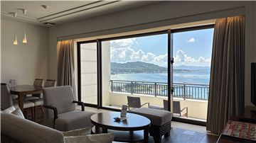 リビングスペースからの眺望