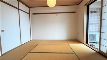 約6.0畳の和室/LDより撮影