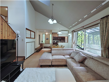 LDを洋室側より