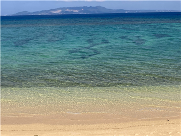 透明度の高い本島北部・恩納村瀬良垣の海