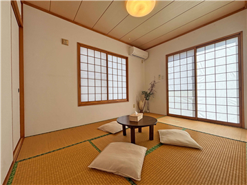 2面開口の和室