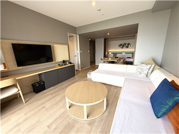 リビングダイニングキッチン（テラスから撮影）