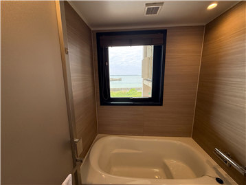 浴室からの眺望