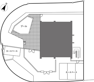 敷地配置図 
