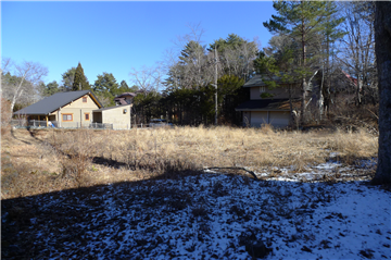 敷地南西方向より北東方向を撮影