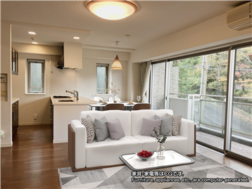 LDK(※家具・家電等はCGです)