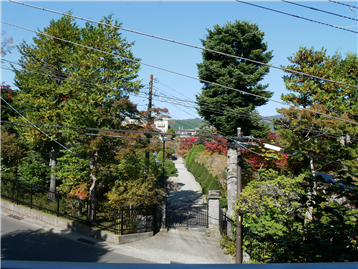 バルコニーから北方向を撮影