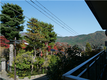 バルコニーから東方向を撮影