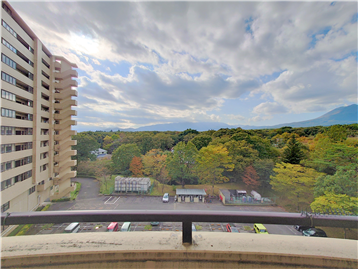 バルコニーより南西方向の眺望