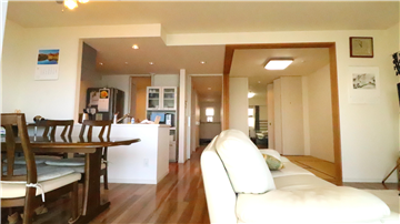 LDK（入口方向を撮影）