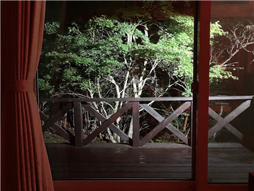 LDよりウッドデッキを撮影（南東方向を撮影）