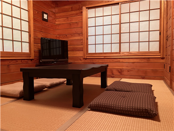 和室（リビングダイニングより撮影）