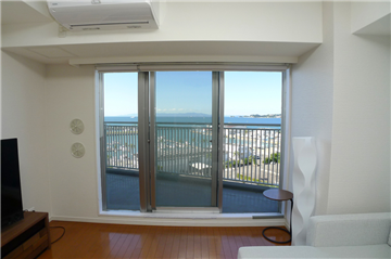 リビング・ダイニングからの景色