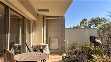 テラスと専用庭