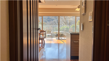 居室出入口から撮影