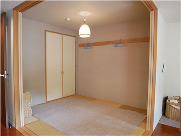 LDKに隣接した和室