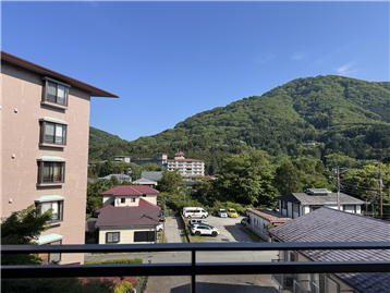 バルコニー正面南東側の眺望