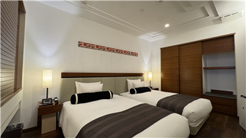 ベッドルームにはクローゼットを完備