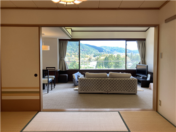 和室1からLDK方向を撮影