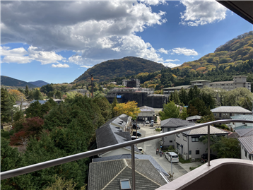 バルコニーから南東方向を撮影