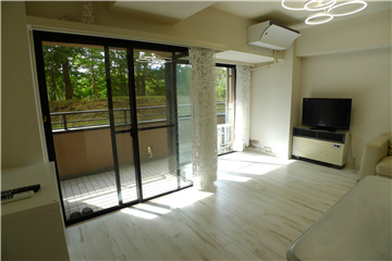 LDK/バルコニー方向を撮影