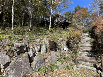 アプローチ階段