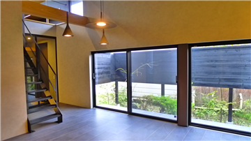 LDK(キッチン側から撮影)