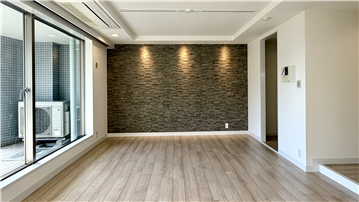 ダイニング／南西方向を撮影