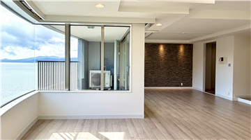 リビングから南西方向を撮影