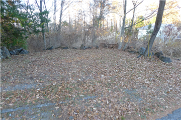 敷地全体（私道から北方向を撮影）