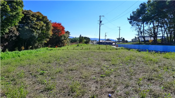 敷地南方向を撮影