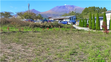 敷地北方向を撮影